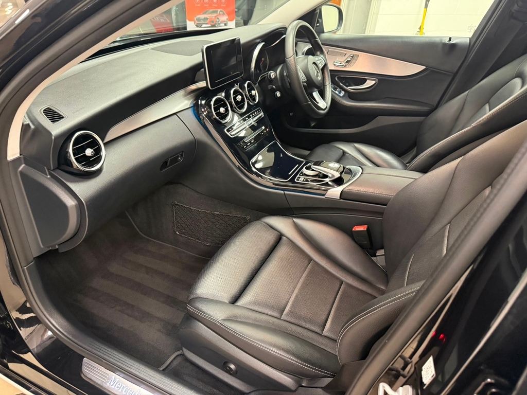 Mercedes-Benz C Class C220 Bluetec Sport Premium Pan Roof- Beau Black #5