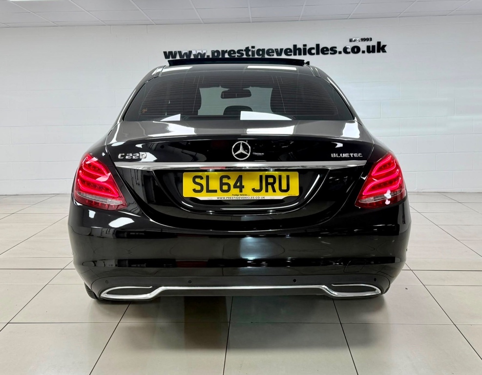 Mercedes-Benz C Class C220 Bluetec Sport Premium Pan Roof- Beau Black #6
