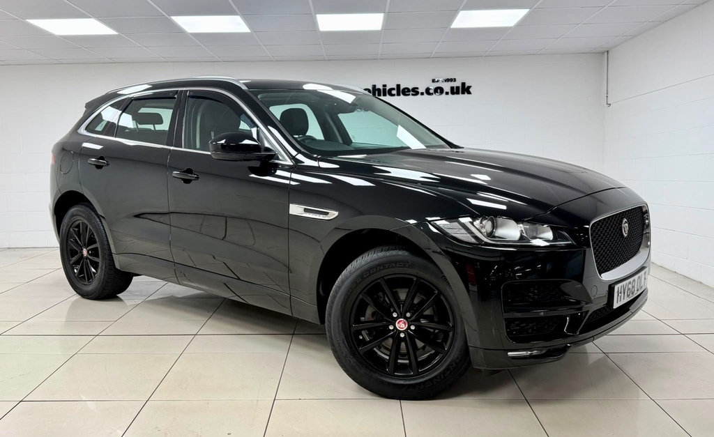 Jaguar F-Pace 2.0D Prestige - Full History - Low Miles Black