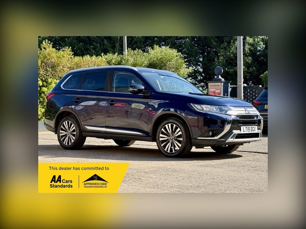 Mitsubishi Outlander 2.0 Mivec Juro Cvt 4Wd Euro 6 Ss LT19DGX Blue