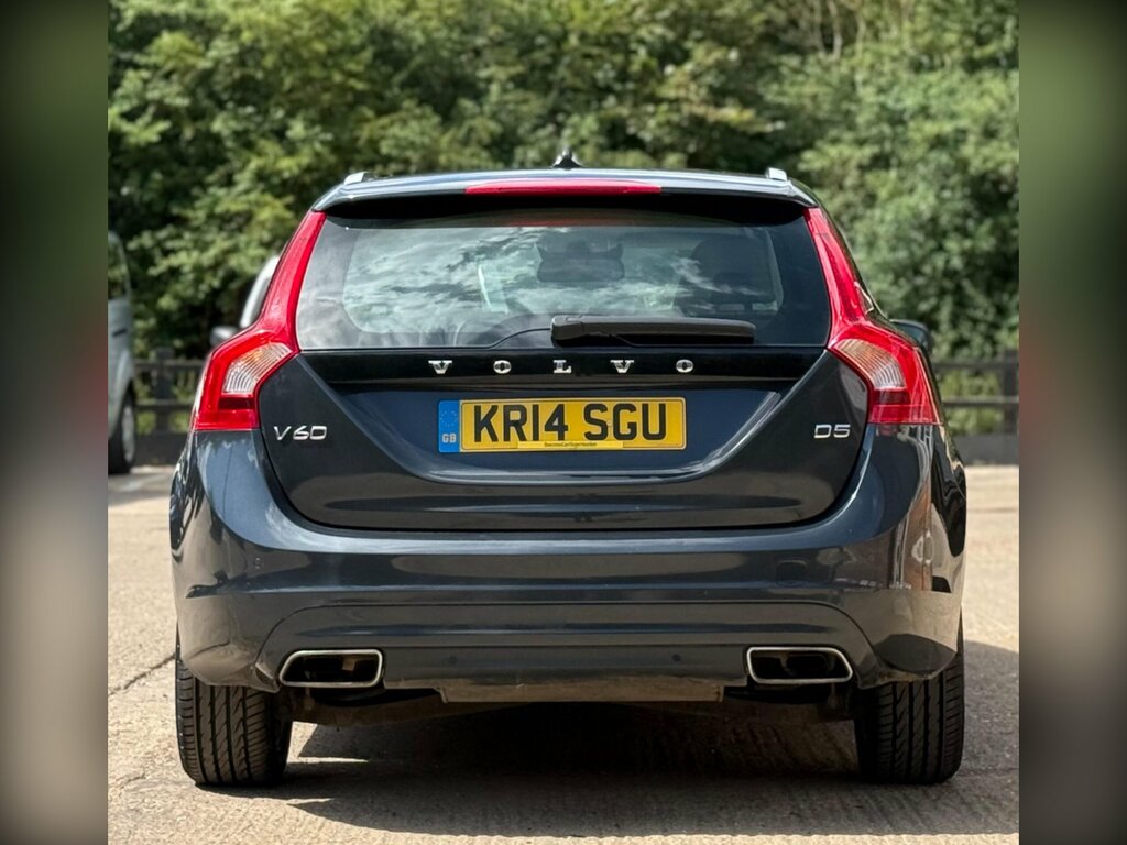 Volvo V60 2.4 D5 Se Lux Nav 212 Bhp Black #8