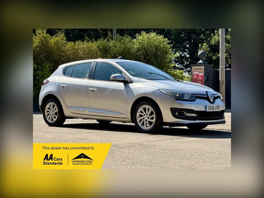 Renault Megane 1.5 Dci Expression Euro 6 Ss Silver