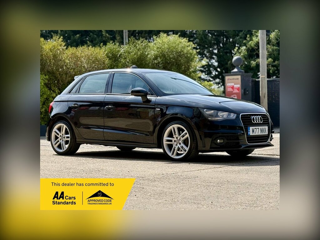 Audi A1 1.6 Tdi S Line Sportback Euro 5 Ss Black