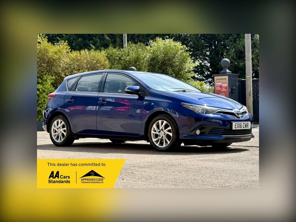 Toyota Auris 1.6 D-4d Business Edition Euro 6 Ss Blue