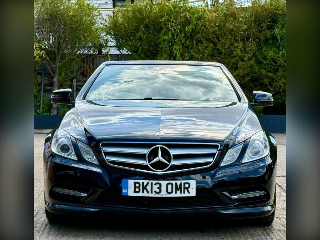 Mercedes-Benz E Class 3.0 E350 Cdi V6 Blueefficiency Sport Cabriolet G-t Black