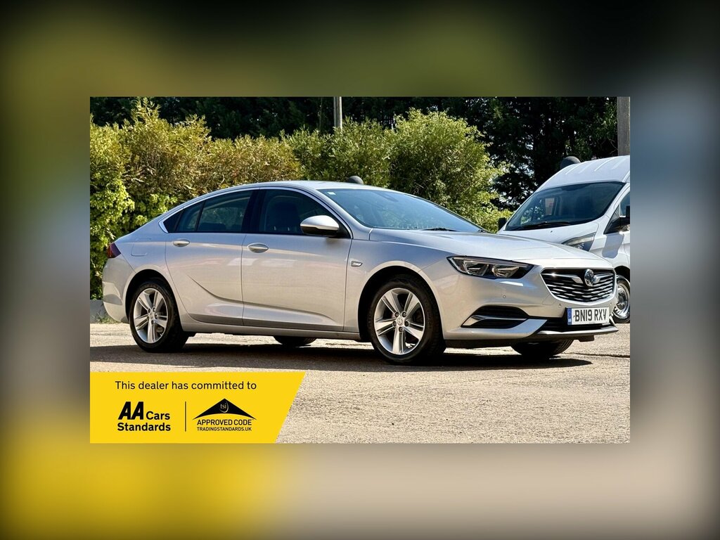 Vauxhall Insignia 1.6 Turbo D Ecotec Tech Line Nav Grand Sport Euro Silver