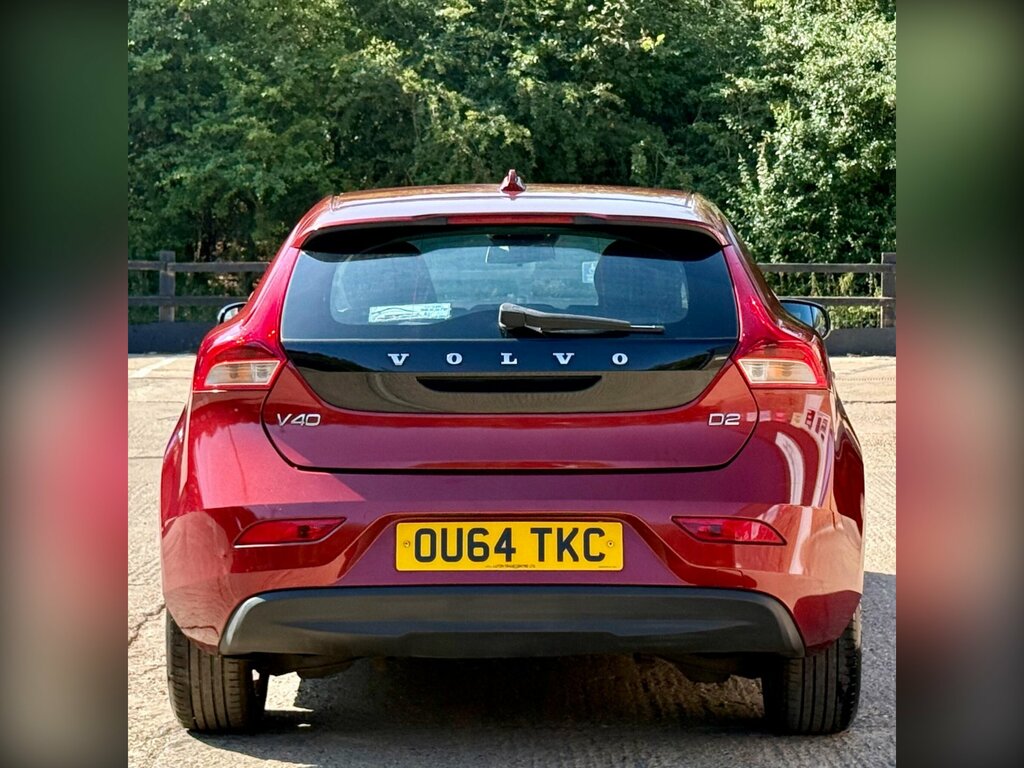 Volvo V40 1.6 D2 Se Powershift Euro 5 Ss Red #5