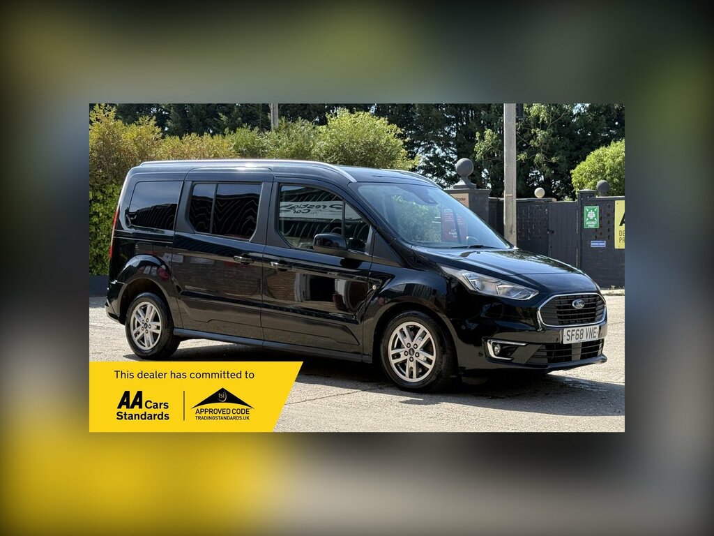 Ford Grand Tourneo Connect 1.5 Ecoblue Titanium Euro 6 Ss Black