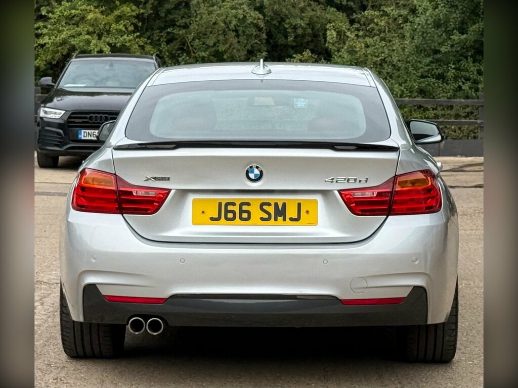 BMW 4 Series Gran Coupe 2.0 420D M Sport Xdrive Euro 6 Ss Silver #5