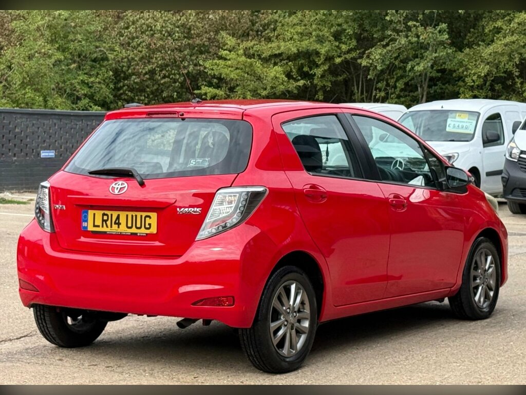 Toyota Yaris 1.33 Dual Vvt-i Icon Plus Multidrive S Euro 5 Red #6