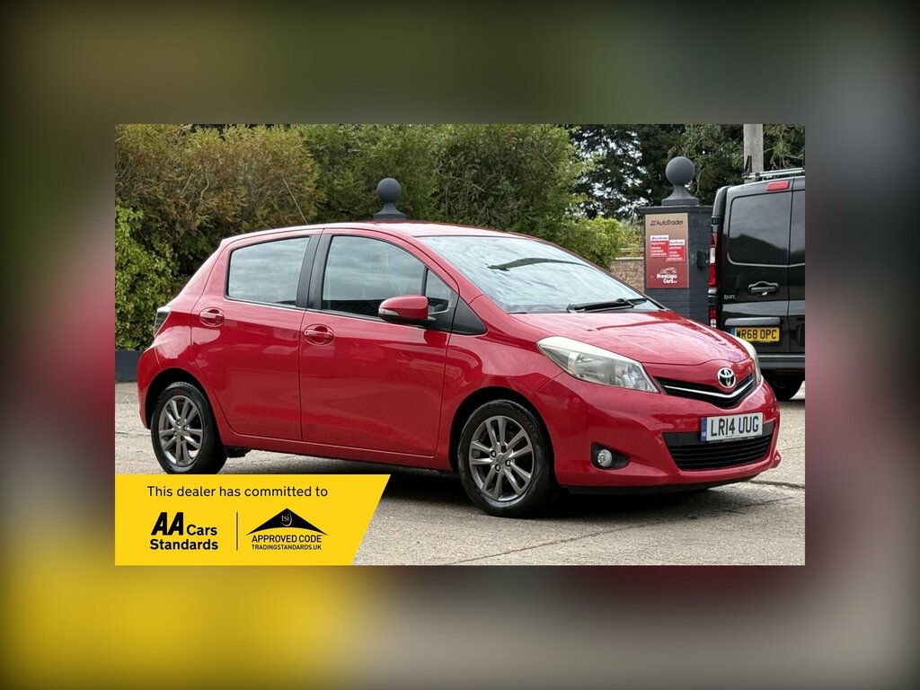 Toyota Yaris 1.33 Dual Vvt-i Icon Plus Multidrive S Euro 5 Red