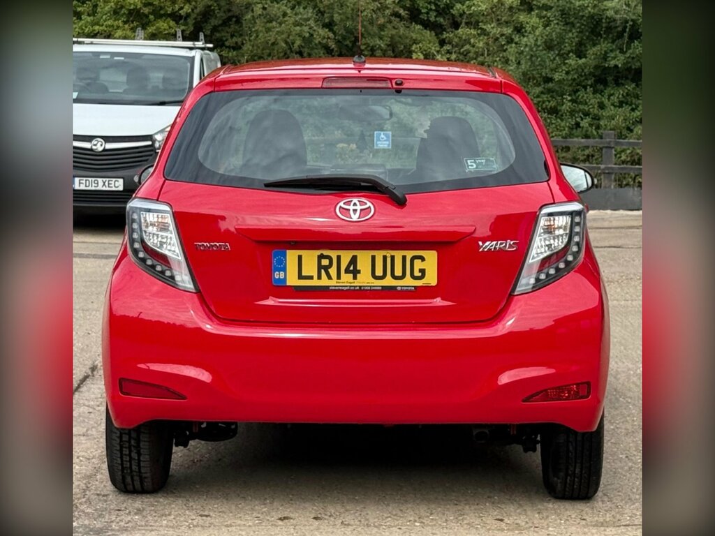 Toyota Yaris 1.33 Dual Vvt-i Icon Plus Multidrive S Euro 5 Red #5