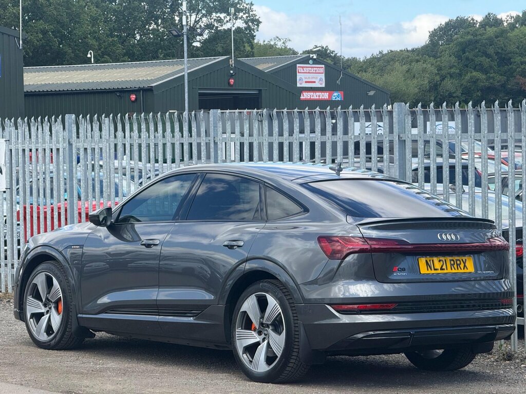 Audi E-tron 55 S Line Sportback Quattro 95Kwh Grey #5