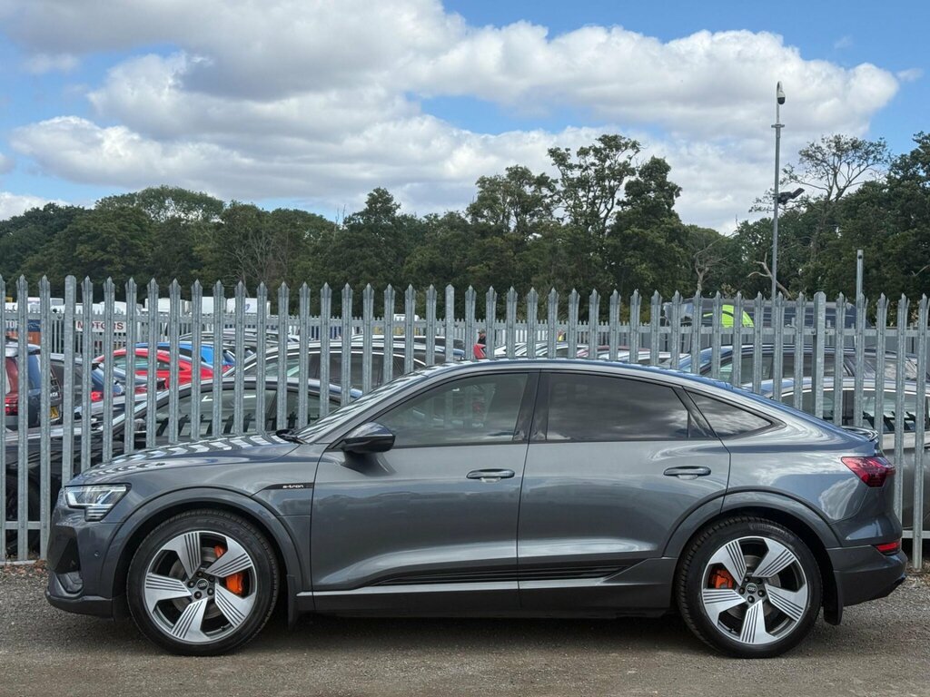Audi E-tron 55 S Line Sportback Quattro 95Kwh Grey #4