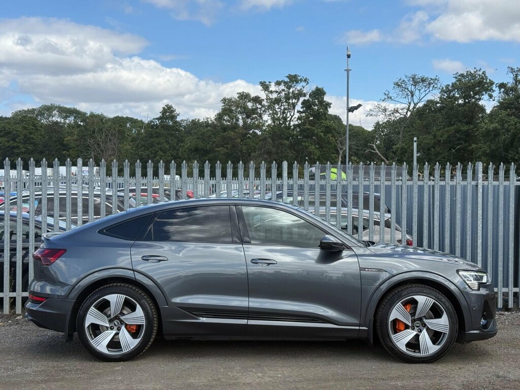 Audi E-tron 55 S Line Sportback Quattro 95Kwh Grey #6
