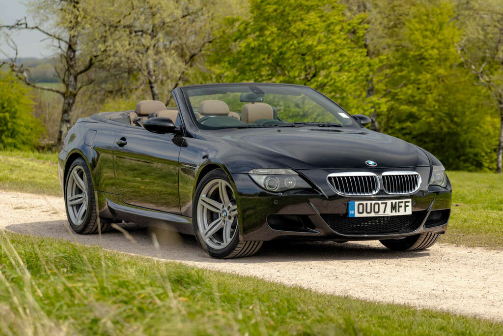 BMW M6 Convertible 5.0 M6 200707 OU07MFF Black #5