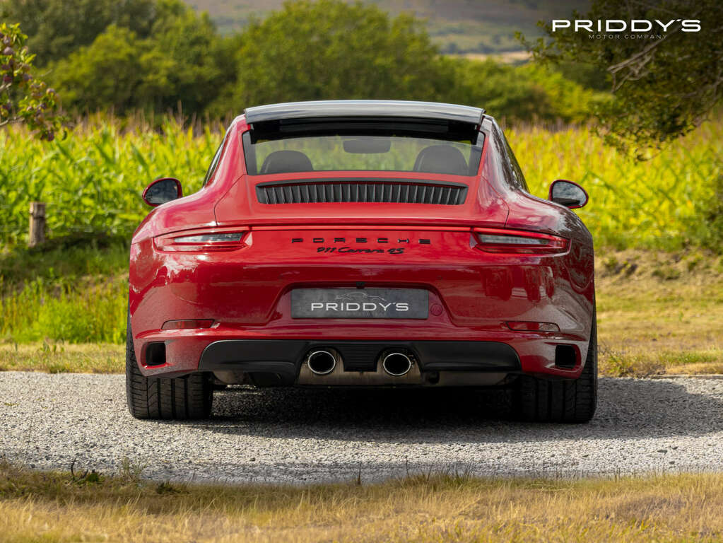 Porsche 911 Coupe 3.0 911 Carrera 4S 4Wd 2016 Red #4