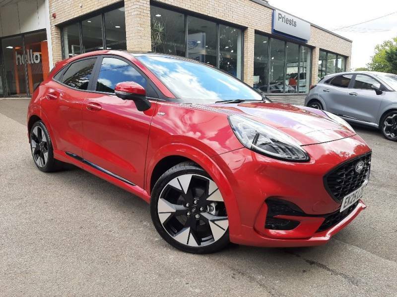 Ford Puma 1.0 Ecoboost 155Ps Mhev St-line X Dct - 2 Red