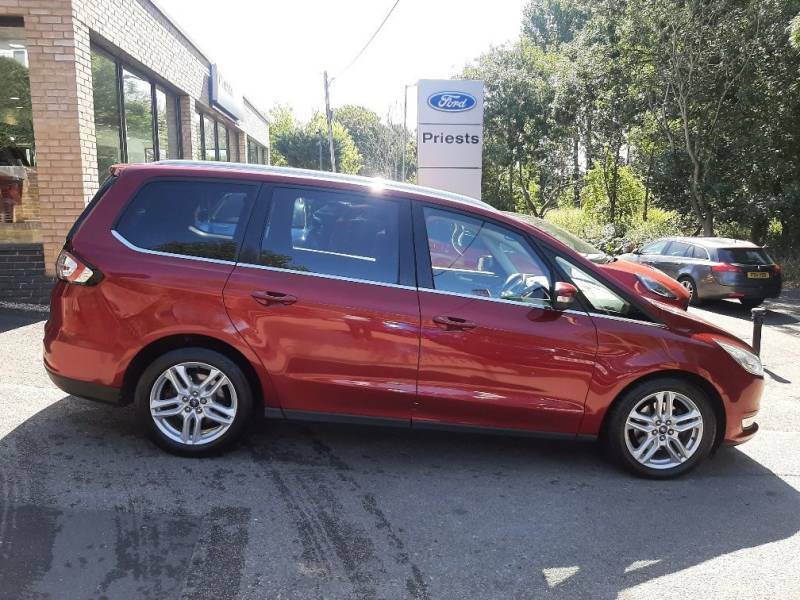 Ford Galaxy 2.0 Tdci 150Ps Titanium Red #3