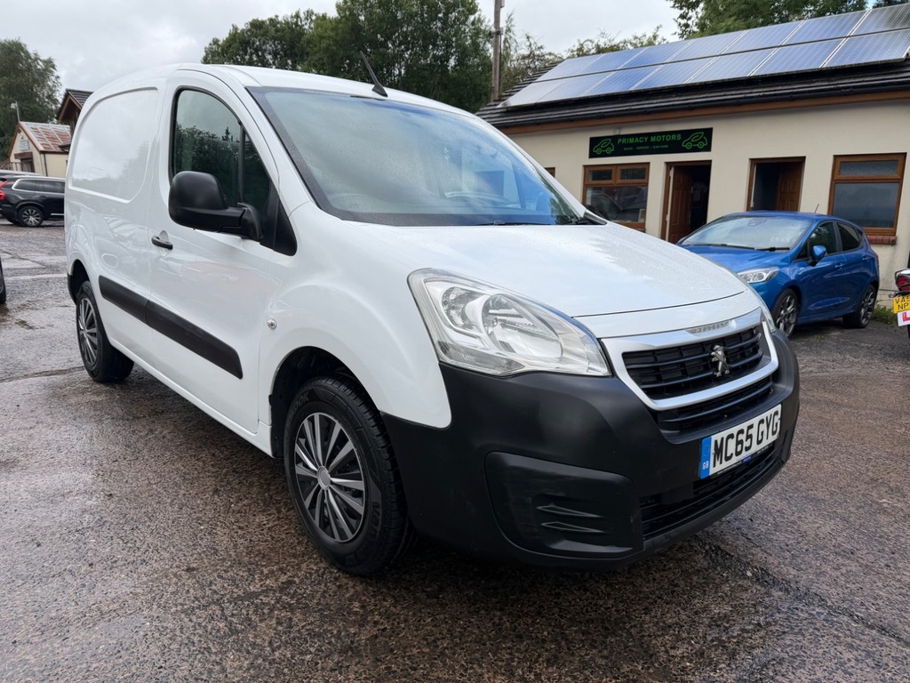 Peugeot Partner 850 1.6 Hdi 92 Professional Van Atv White
