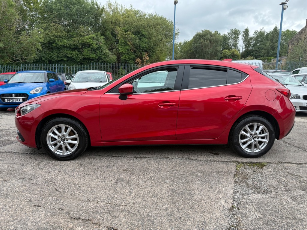 Mazda 3 2.2L Sport Nav D Saloon Euro 5 Red #9