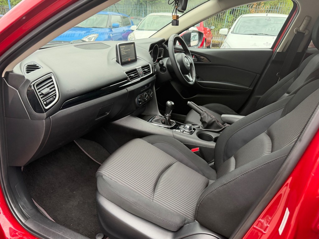 Mazda 3 2.2L Sport Nav D Saloon Euro 5 Red #10