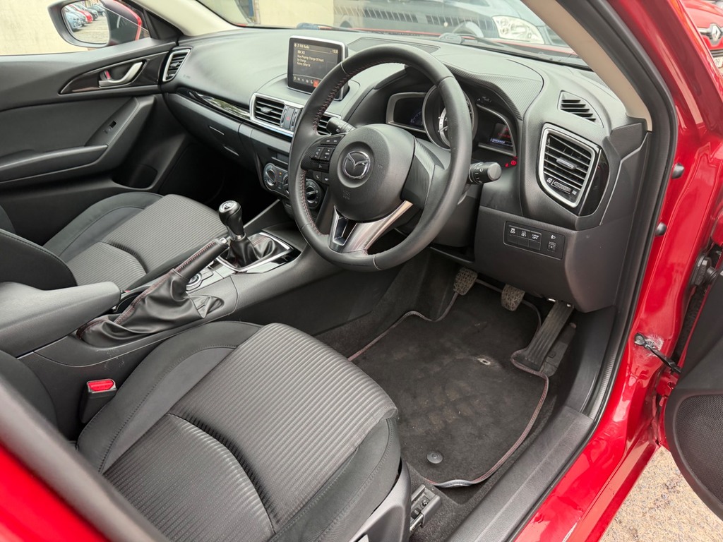 Mazda 3 2.2L Sport Nav D Saloon Euro 5 Red #16