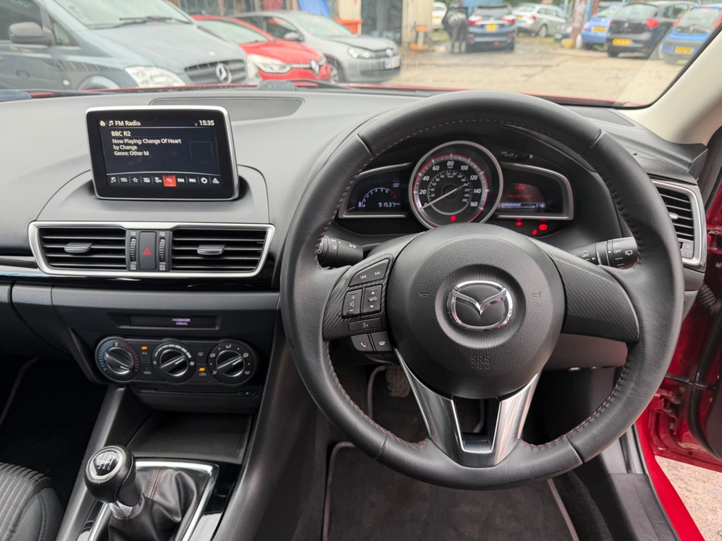 Mazda 3 2.2L Sport Nav D Saloon Euro 5 Red #18
