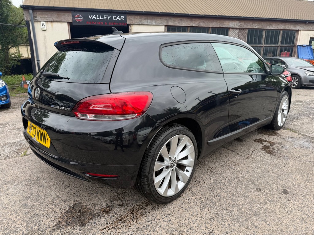 Volkswagen Scirocco 2.0 Tdi Bluemotion Tech Gt Navleather Black #4
