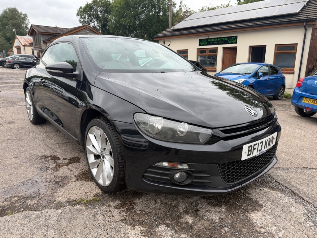 Volkswagen Scirocco 2.0 Tdi Bluemotion Tech Gt Navleather Black