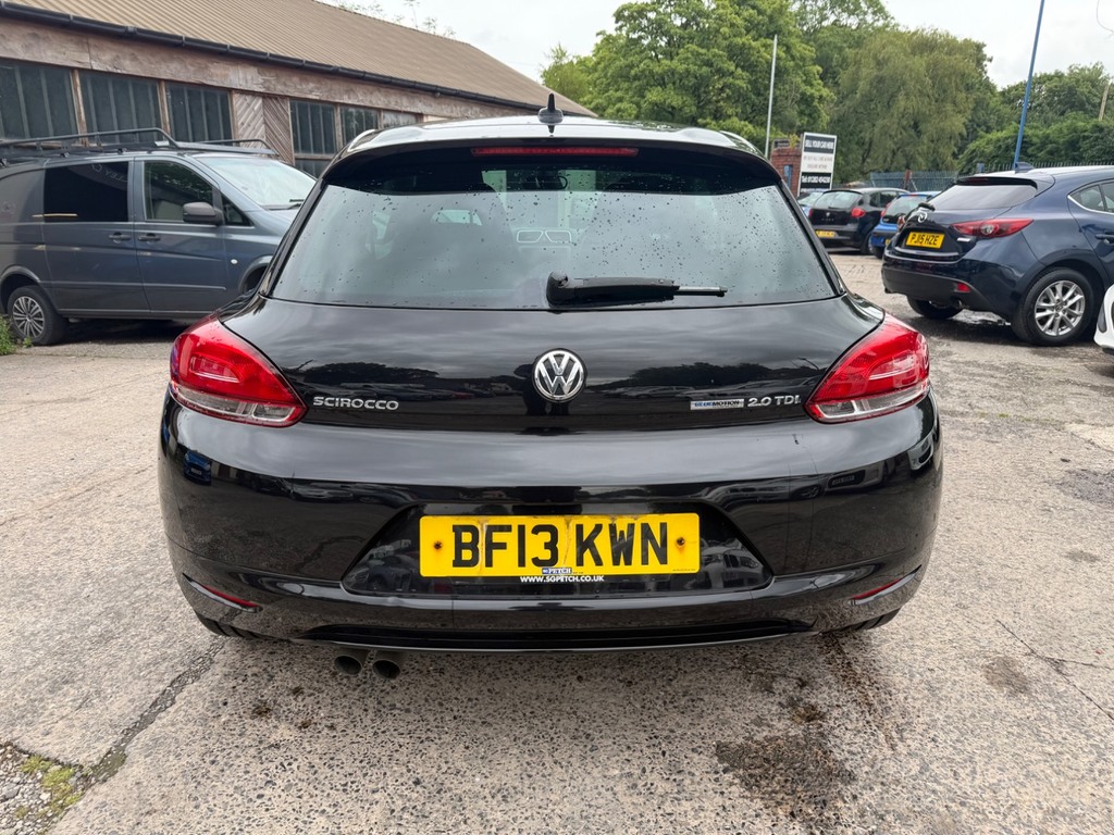 Volkswagen Scirocco 2.0 Tdi Bluemotion Tech Gt Navleather Black #5