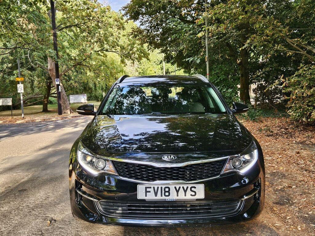 Kia Optima Estate 1.7 Crdi 2 Sportswagon Euro 6 Ss 20 FV18YYS Black #4