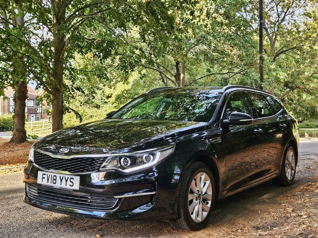 Kia Optima Estate 1.7 Crdi 2 Sportswagon Euro 6 Ss 20 FV18YYS Black #5
