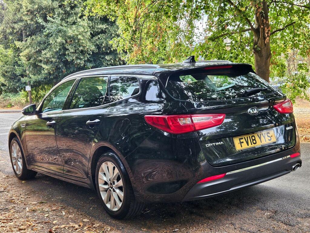Kia Optima Estate 1.7 Crdi 2 Sportswagon Euro 6 Ss 20 FV18YYS Black #6
