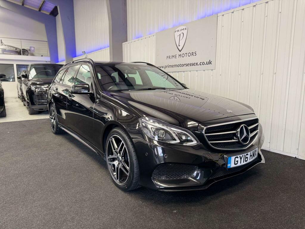 Mercedes-Benz E Class Amg Night Edition Black #2
