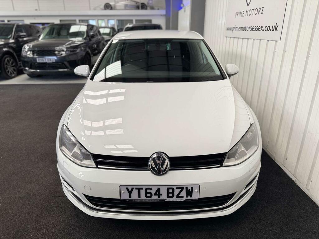 Volkswagen Golf Gt White #6