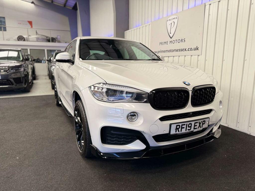 BMW X6 M M Sport White #3