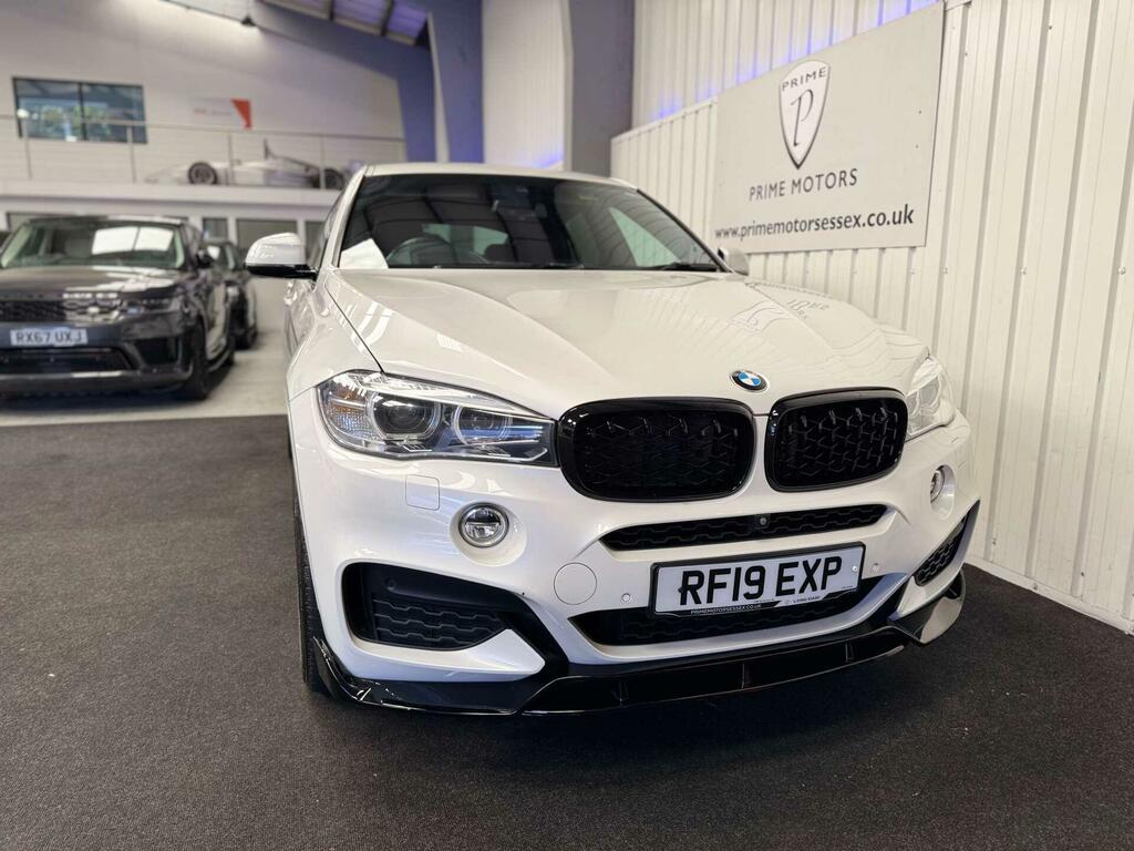 BMW X6 M M Sport White #4