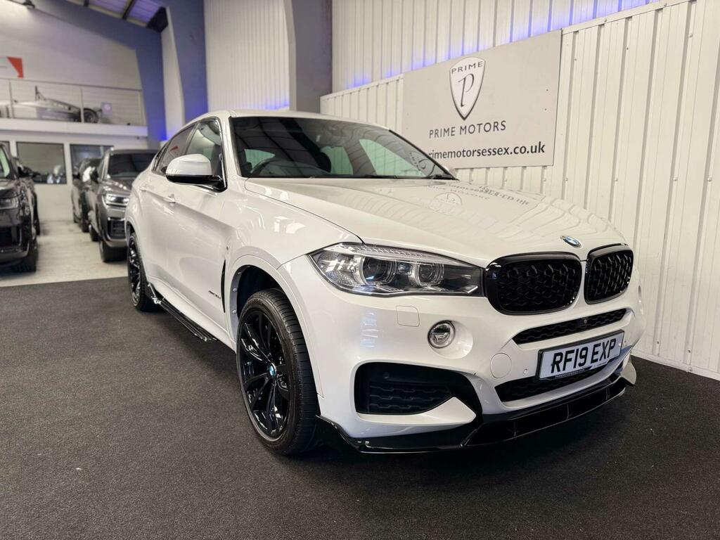 BMW X6 M M Sport White #2