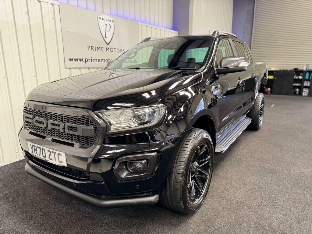 Ford Ranger Tdci 210Ps Wildtrak 4X4 Euro 6 Pickup With Rev Cam Black #9