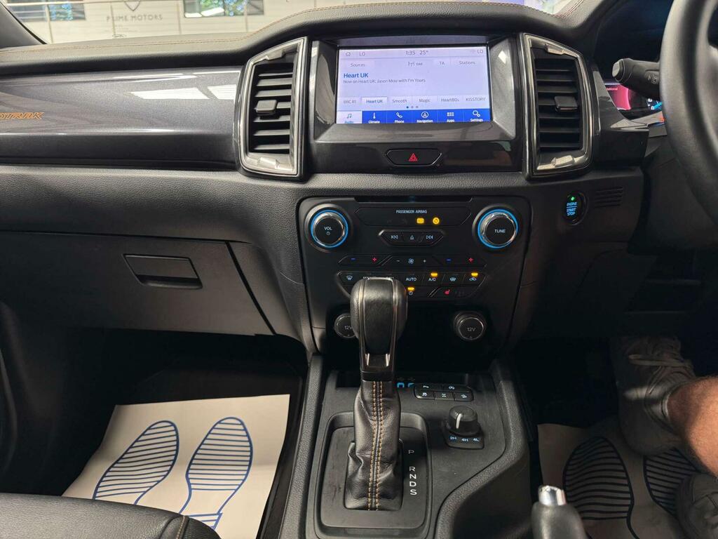 Ford Ranger Tdci 210Ps Wildtrak 4X4 Euro 6 Pickup With Rev Cam Black #64