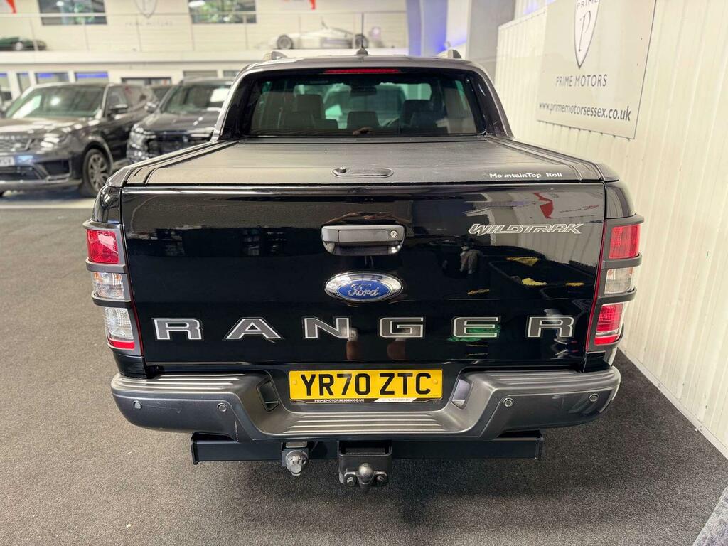 Ford Ranger Tdci 210Ps Wildtrak 4X4 Euro 6 Pickup With Rev Cam Black #15