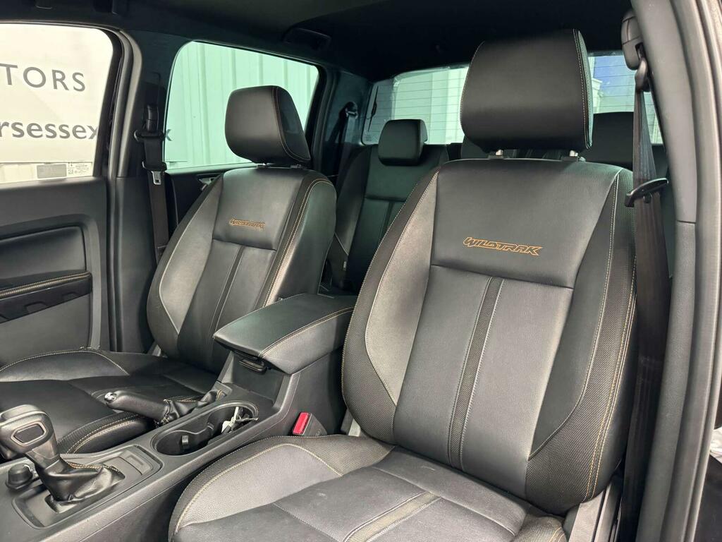 Ford Ranger Tdci 210Ps Wildtrak 4X4 Euro 6 Pickup With Rev Cam Black #30