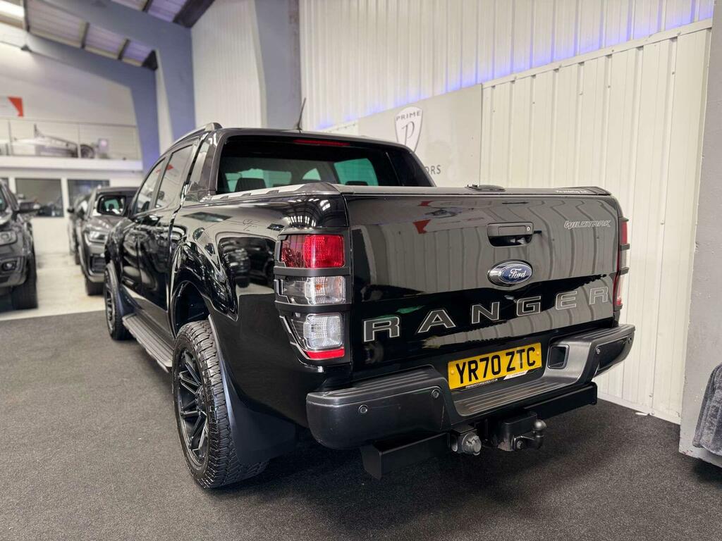 Ford Ranger Tdci 210Ps Wildtrak 4X4 Euro 6 Pickup With Rev Cam Black #13