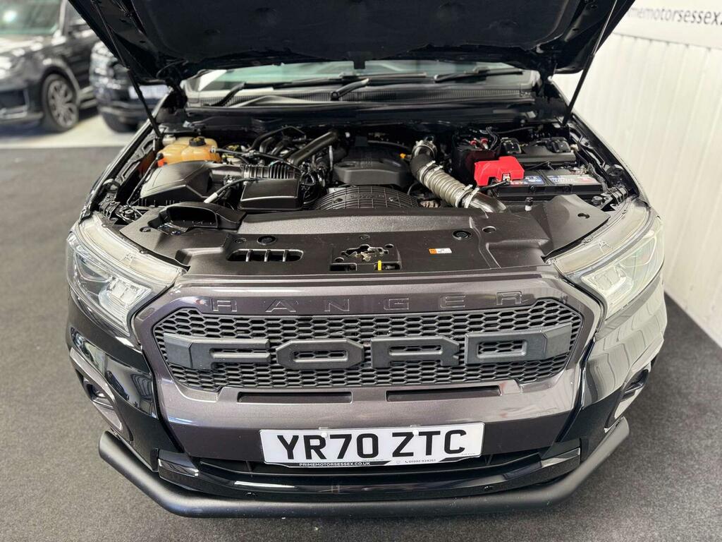 Ford Ranger Tdci 210Ps Wildtrak 4X4 Euro 6 Pickup With Rev Cam Black #75