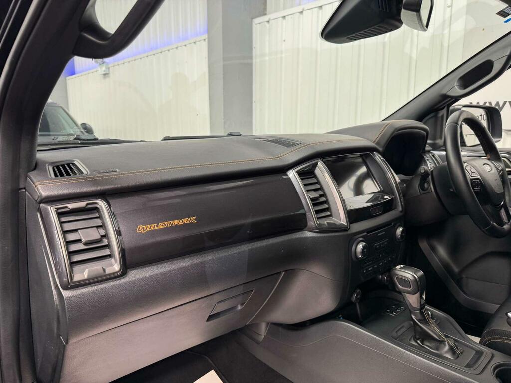 Ford Ranger Tdci 210Ps Wildtrak 4X4 Euro 6 Pickup With Rev Cam Black #29