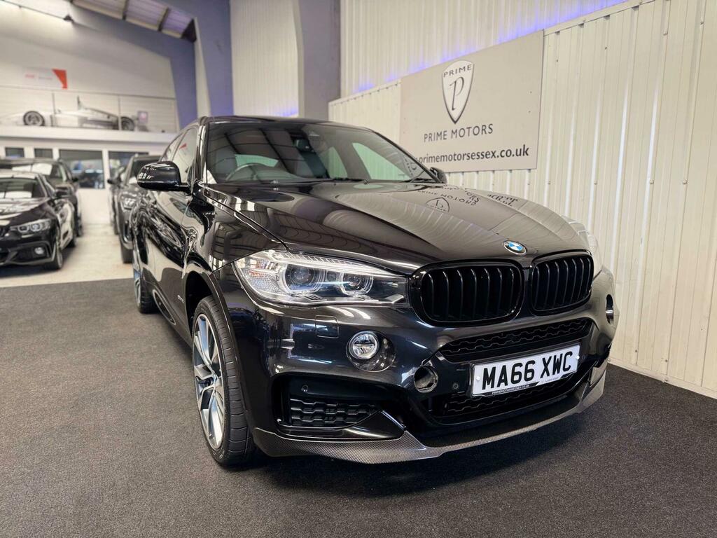 BMW X6 3.0 40D M Sport Xdrive Euro 6 Ss Black #3