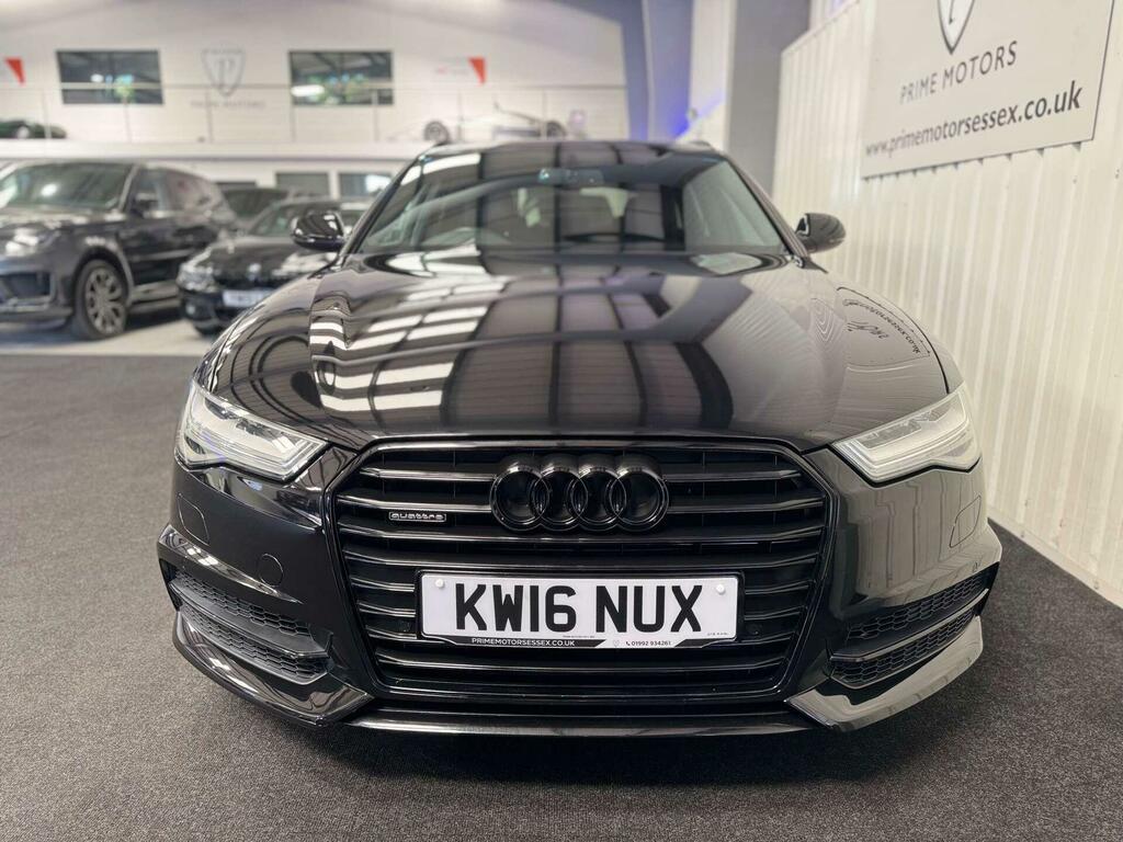 Audi A6 Avant Black Edition Black #5