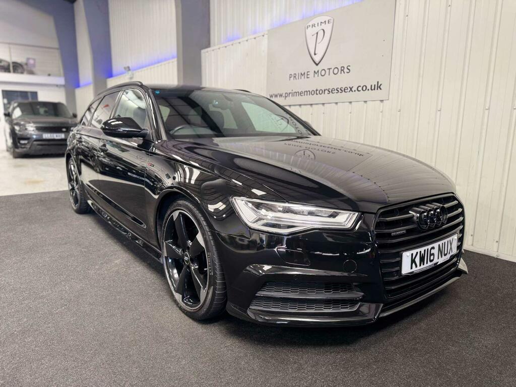 Audi A6 Avant Black Edition Black #2