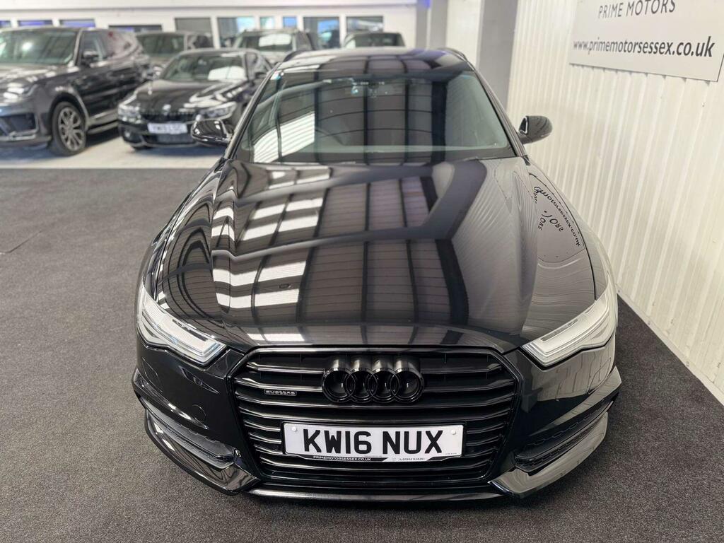 Audi A6 Avant Black Edition Black #6